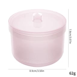 Nail Drill Bits Disinfection Box Double Layer Filtration Cleaning Box Manicure Storage Case Nail Brush Cleaning Container