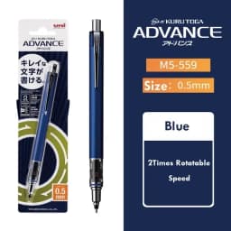 Japan UNI KURA TOGA Mechanical Pencil 0.5mm Automatic Rotation Drawing Special Pencil M5-559 Stationery Cute School Supplies