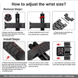 Stainless Steel Strap for Apple Watch Ultra 3/2 Band 46mm 49mm 40mm 44mm 42mm 41mm 45mm Bracelet IWatch Series 11 10 9 8 7 SE 6