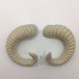 White Anime Plastic Goat DIY Cosplay Headband Artificial Sheep Ram Horns Christmas Costumes Props New