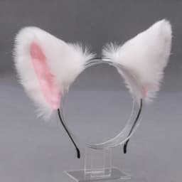 Cute Cat Fox Faux Fur Ear Hair Hoops Party Cosplay Hairband Fur Headbands Girls Fashion Hair Accessories Animal Ears Hair Band