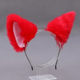Cute Cat Fox Faux Fur Ear Hair Hoops Party Cosplay Hairband Fur Headbands Girls Fashion Hair Accessories Animal Ears Hair Band