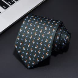 New Men's Fashion Print Tie Hand-Made 8cm Silk Necktie Paisley Floral Geometric Neck Tie for Business Party Wedding Gift