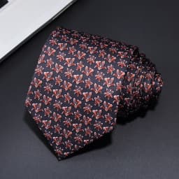 New Men's Fashion Print Tie Hand-Made 8cm Silk Necktie Paisley Floral Geometric Neck Tie for Business Party Wedding Gift
