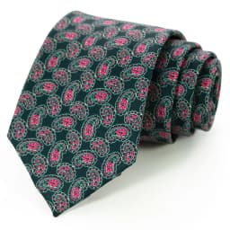 New Men's Fashion Print Tie Hand-Made 8cm Silk Necktie Paisley Floral Geometric Neck Tie for Business Party Wedding Gift