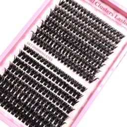 15Rows Lash Clusters Spikes Eyelash Extensions Spiky Lashes Extension Thick Individual Cluster Lashes with Spikes&Bottom Lashes