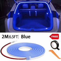 Car High Brightness Trunk Lighting Ambient Light Interior Decoration LED Wiring Free Automatic Sensing Tailgate Light Strip