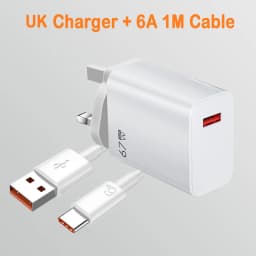 67W USB Fast Charger for Xiaomi 14 13 12 11 10 Ultra Redmi Note 12T 13 Pro Turbo Quick Charge Type C Cable Fast Charging Adapter