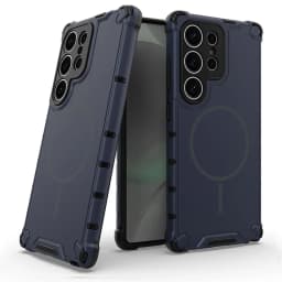 Anti-slip Bumper Armor Magnetic Phone Case For Samsung S24 S25 S26 Plus S23 Ultra A56 A55 A54 A35 A34 A25 A15 For Magsafe Cover
