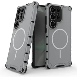 Anti-slip Bumper Armor Magnetic Phone Case For Samsung S24 S25 S26 Plus S23 Ultra A56 A55 A54 A35 A34 A25 A15 For Magsafe Cover