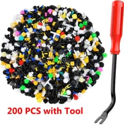 500/200/100Pcs 30 Kinds Universal Mixed Auto Fastener Car Bumper Clips Retainer Car Fastener Rivet Door Panel Liner for All Car