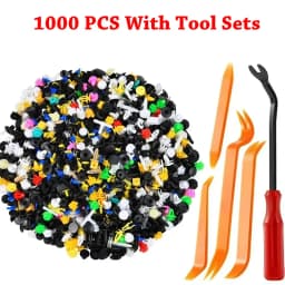 500/200/100Pcs 30 Kinds Universal Mixed Auto Fastener Car Bumper Clips Retainer Car Fastener Rivet Door Panel Liner for All Car