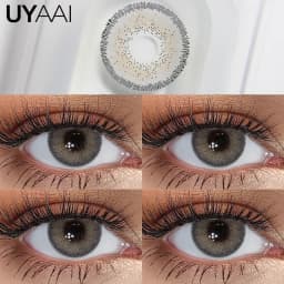 UYAAI Cleopatra Series NEW Colored Pupils Makeup Green Contact Lenses Beauty Women Colored Pupils Cosmetic Brown Natural Pupils