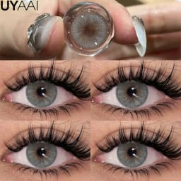 UYAAI Cleopatra Series NEW Colored Pupils Makeup Green Contact Lenses Beauty Women Colored Pupils Cosmetic Brown Natural Pupils