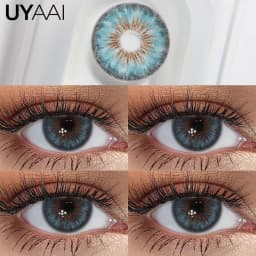 UYAAI Cleopatra Series NEW Colored Pupils Makeup Green Contact Lenses Beauty Women Colored Pupils Cosmetic Brown Natural Pupils
