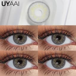UYAAI Cleopatra Series NEW Colored Pupils Makeup Green Contact Lenses Beauty Women Colored Pupils Cosmetic Brown Natural Pupils