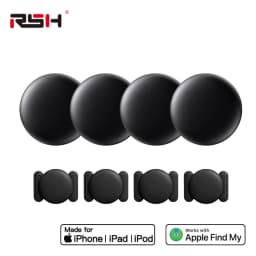 1/ 4Pack GPS Tracker Strong Magnetic Car Vehicle Tracking Anti-loss Positioning Device Car Locator work with Apple Find My APP