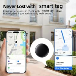 1/ 4Pack GPS Tracker Strong Magnetic Car Vehicle Tracking Anti-loss Positioning Device Car Locator work with Apple Find My APP