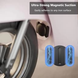1/ 4Pack GPS Tracker Strong Magnetic Car Vehicle Tracking Anti-loss Positioning Device Car Locator work with Apple Find My APP