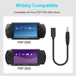 USB C Cable for PSP1000 2000 3000 Controller Charging Adapter Type C LED Convert Cord for Sony PSP 3000 Game Console Power Wire