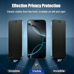 Matte Privacy Screen Protector For iPhone 17 18 Pro Max 16 13 14 15 Pro Max 11 12 Air 7 8 Plus XR SE Anti-Spy Soft Ceramic Film