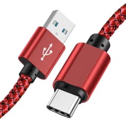 Nylon Data Cable Fast Charger USB A to Type C Charging Cable For Huawei Samsung Android Phone TypeC Charging Device 1M 2M 3M