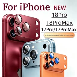3/2/1PCS Matte Protective Film For iPhone 18 Pro Max 17 Pro Max Lens Full Coverage Ultra-Thin Camera Protector Drop Metal Frame