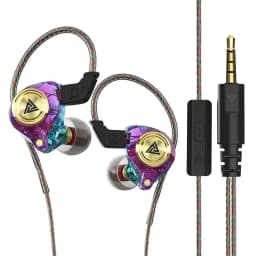 QKZ CK5 FiLe Wired Earphone with Microphone HiFi Music Earphone Professional Gaming And Sports Noise Cancelling Headphones