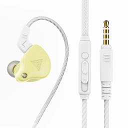 QKZ CK5 FiLe Wired Earphone with Microphone HiFi Music Earphone Professional Gaming And Sports Noise Cancelling Headphones