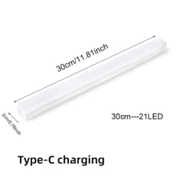 Motion Sensor Lamp Night Light Wireless LED USB Type C Rechargeable Lamp for Kitchen Cabinet Bedroom Wardrobe Staircase Lighting