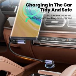 15CM 30CM Dual Elbow Type C to Type C Cable 90 Degree Short Power Bank Fast Charging USB C Data Cord  For iPhone 15 16 Samsung