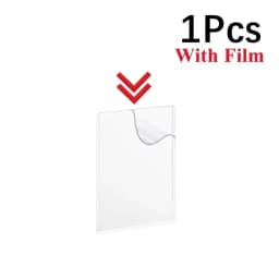 1/25/50Pcs Transparent Korean Kpop Card Sleeve with Protective Film Clear Card Holder Idol Photo Game Card Cover 35PT