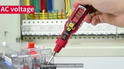 Dual-use Screwdriver Voltage Tester Pen ANENG B20 Double Head Insulated Slotted Cross Pen Screw Driver Repair Meter Hand Tools