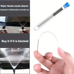 10Pcs Car Windscreen Jet Nozzle Washer Tool Stainless Steel Wiper Nozzle Cleaning Kit For 3D Printer Jets,Gas Stoves,Shower Head