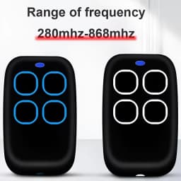 Multi-frequency 280MHz-868MHz Copier Transmitter Compatible with TOP432NA, TOP432EV, TOP432EE Garage Door Remote Manual Button