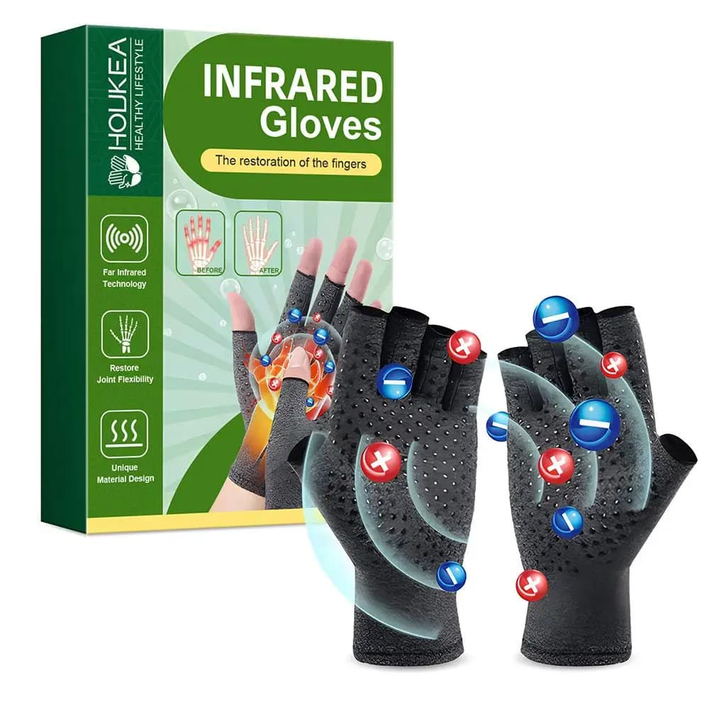 1/2/3/4/5 Pairs Compression Arthritis Gloves Wrist Support Practical Stimulating Circulation Gloves Daily Activity Health Care