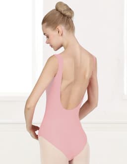 Ballet Dance One-Piece Bodysuit Tights Women's Body Suit Training Suit U-Neck Backless Base Training Suit