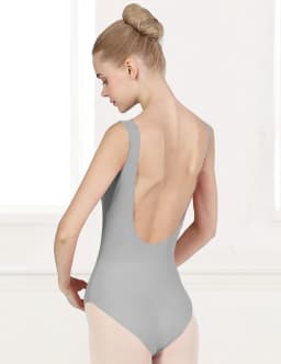 Ballet Dance One-Piece Bodysuit Tights Women's Body Suit Training Suit U-Neck Backless Base Training Suit