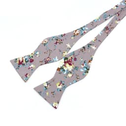 Fashion Mens Adjustable Bowtie Self Tied Bow Ties 100% Cotton Vintage Floral Flower Butterfly For Men Classic Wedding Party Gift