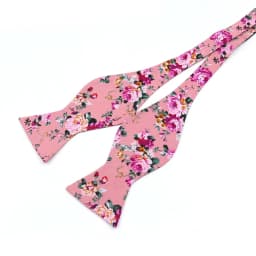 Fashion Mens Adjustable Bowtie Self Tied Bow Ties 100% Cotton Vintage Floral Flower Butterfly For Men Classic Wedding Party Gift