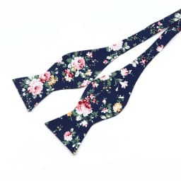 Fashion Mens Adjustable Bowtie Self Tied Bow Ties 100% Cotton Vintage Floral Flower Butterfly For Men Classic Wedding Party Gift
