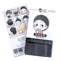 Qiao Ling Cosplay Wig Devil Game Time Agent Cosplay HSIU Black Short Hair Free Brand Wig Cap Time Agent Wig