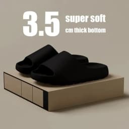 Men's Slippers EVA Soft Thick Soled Summer Fashion Slippers & Women's Slides Beach Sandals