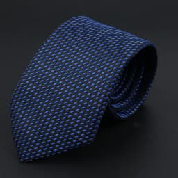 New Dot Striped Men's Tie Fashion Classic Soft Neckties Blue Black Red Pink Jacquard Woven Polyester Cravat Daily Wear Accessory