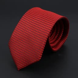 New Dot Striped Men's Tie Fashion Classic Soft Neckties Blue Black Red Pink Jacquard Woven Polyester Cravat Daily Wear Accessory