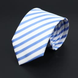 New Dot Striped Men's Tie Fashion Classic Soft Neckties Blue Black Red Pink Jacquard Woven Polyester Cravat Daily Wear Accessory