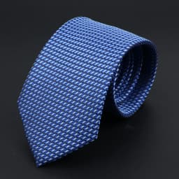 New Dot Striped Men's Tie Fashion Classic Soft Neckties Blue Black Red Pink Jacquard Woven Polyester Cravat Daily Wear Accessory