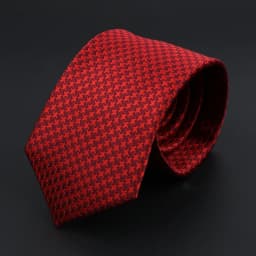 New Dot Striped Men's Tie Fashion Classic Soft Neckties Blue Black Red Pink Jacquard Woven Polyester Cravat Daily Wear Accessory