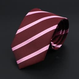 New Dot Striped Men's Tie Fashion Classic Soft Neckties Blue Black Red Pink Jacquard Woven Polyester Cravat Daily Wear Accessory