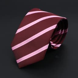 New Dot Striped Men's Tie Fashion Classic Soft Neckties Blue Black Red Pink Jacquard Woven Polyester Cravat Daily Wear Accessory
